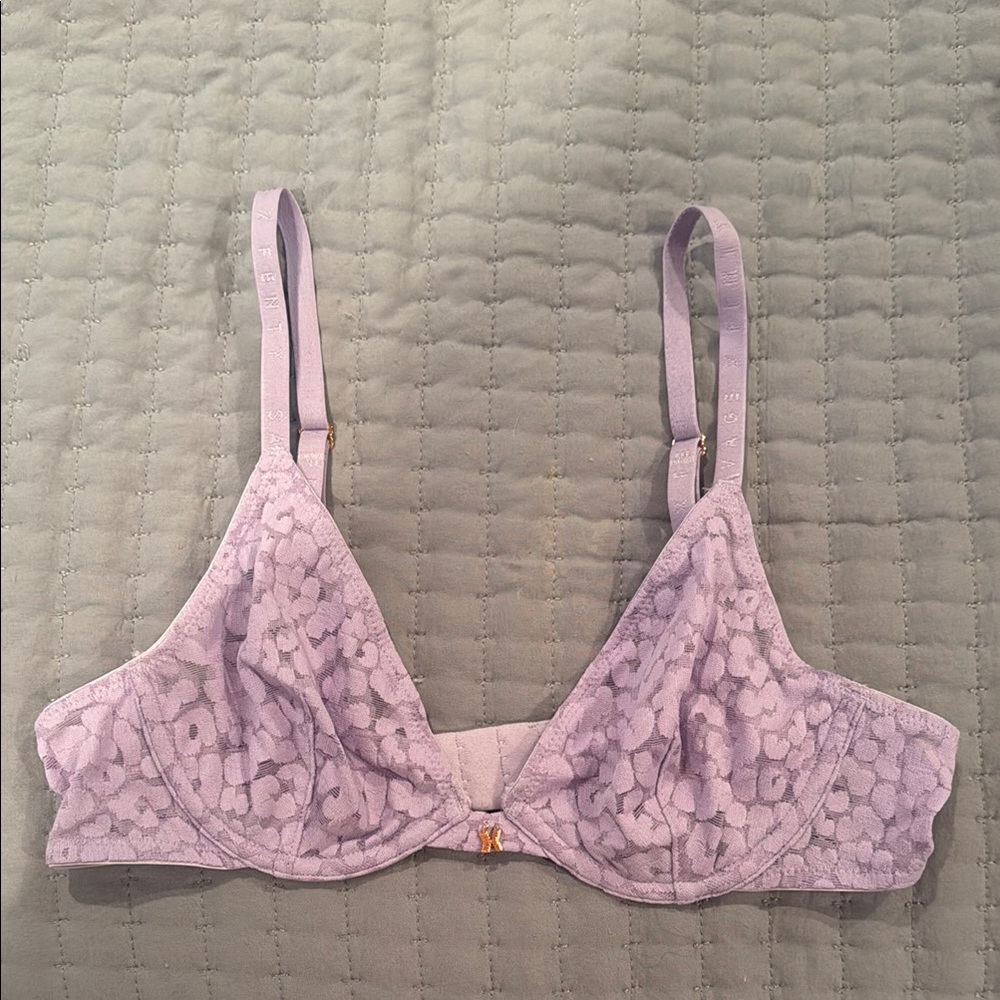 Savage X Fenty Lilac Lace Bra